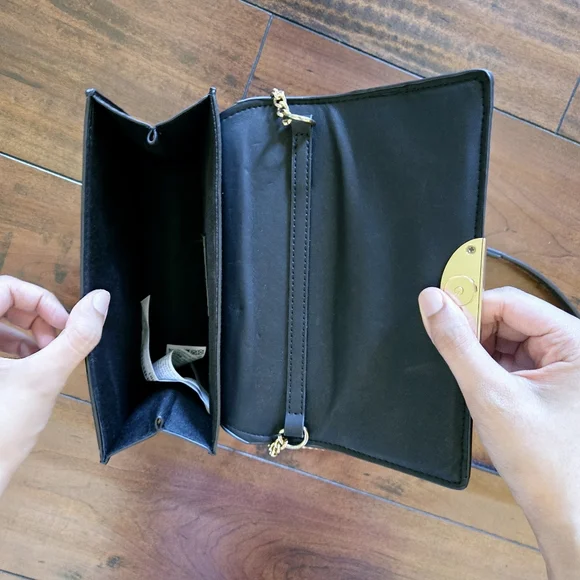 Mango MNG Crossbody Crocodile Animal Print Effect Chain Magnetic Closure Bag - Picture 11 of 14